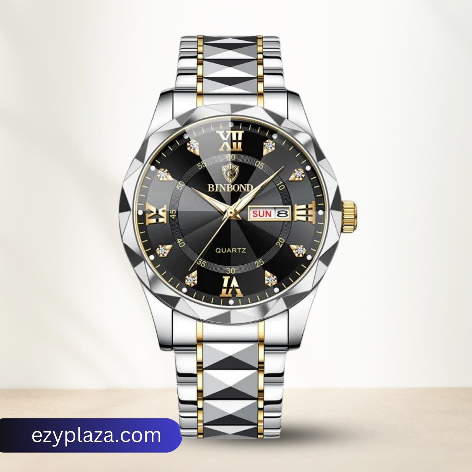 BINBOND 2521 Luxury silver black
