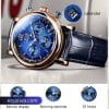 BINBOND 2521 Luxury Brand Luminous Quartz Watch For Men (full black) (10)