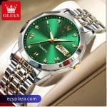 OLEVS 9931G New Exclusive Design Quartz Watch for Men - Blue - Thumbnail Image 6