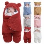 baby blanket and wrapper