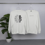 Full Sleeve Sweat Shirt on both sides Printed - Thumbnail Image 1