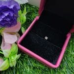 Premium quality Fashionable Classic Design Imitation Gold Polish 5 Stone  Nose Pin For Women - Thumbnail Image 2