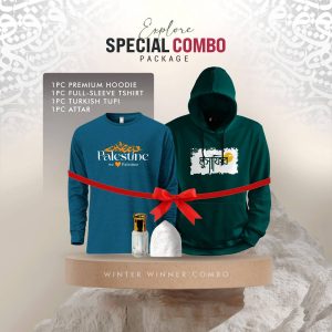 Winter Combo for Men musafir printed Hoodie