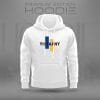 YINFAANY Premium White Cotton Hoodie for Men