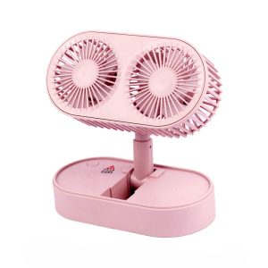 Double Motor Folding Table Fan