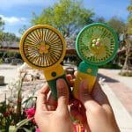 Portable Mini Fan USB Rechargeable with Lanyard – Handheld Desktop Pocket Fan - Thumbnail Image 5