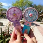 Portable Mini Fan USB Rechargeable with Lanyard – Handheld Desktop Pocket Fan - Thumbnail Image 6