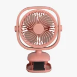 Mini Clip Fan with LED Light