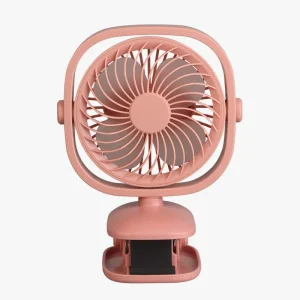Mini Clip Fan with LED Light