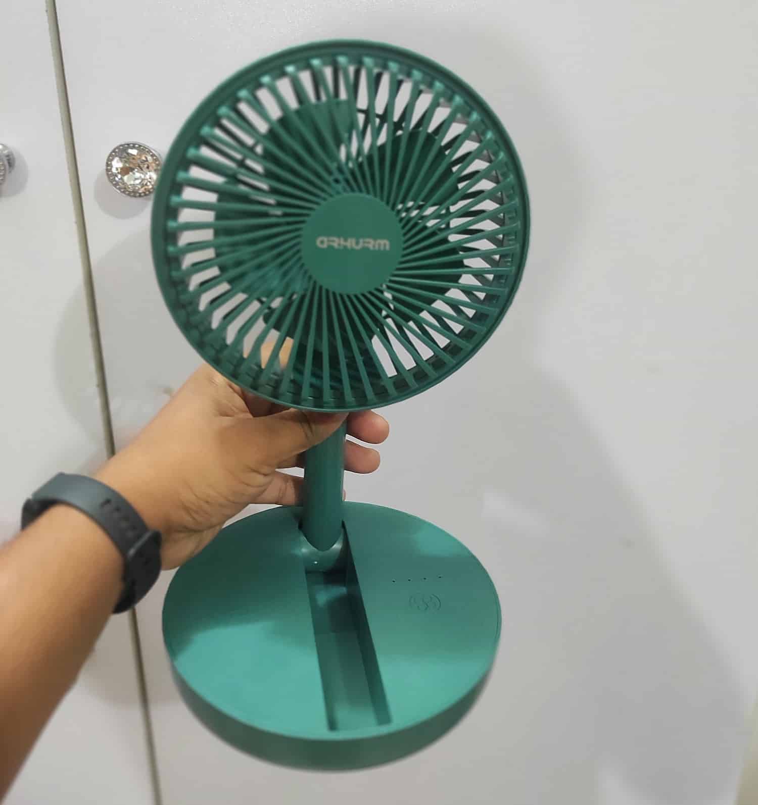 rechargeable-5-inches-folding-fan-hcz21-green-colour-M4649-5