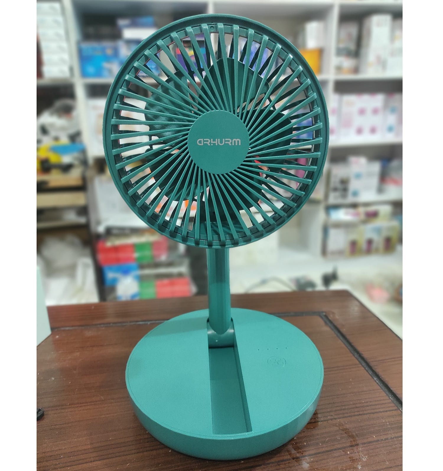 rechargeable-5-inches-folding-fan-hcz21-green-colour-M4649-6