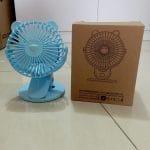 USB Clip Fan XH-09 Mini Portable Table Fan – 360 Rotation Handheld Desk Fan - Thumbnail Image 3